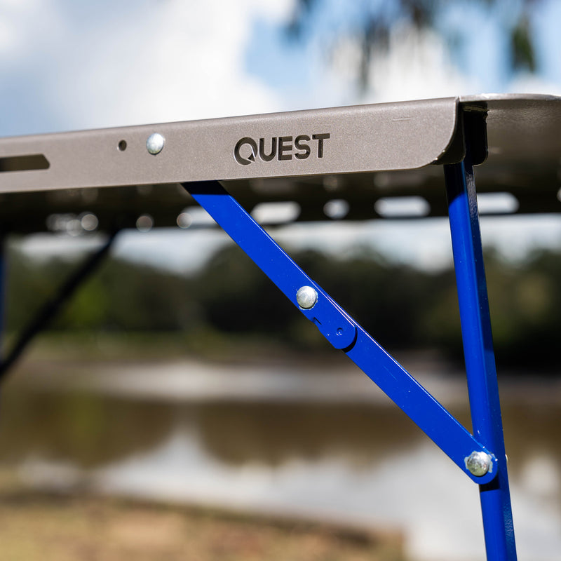 Load image into Gallery viewer, Vapour_90_Folding_camp_table_steel_top
