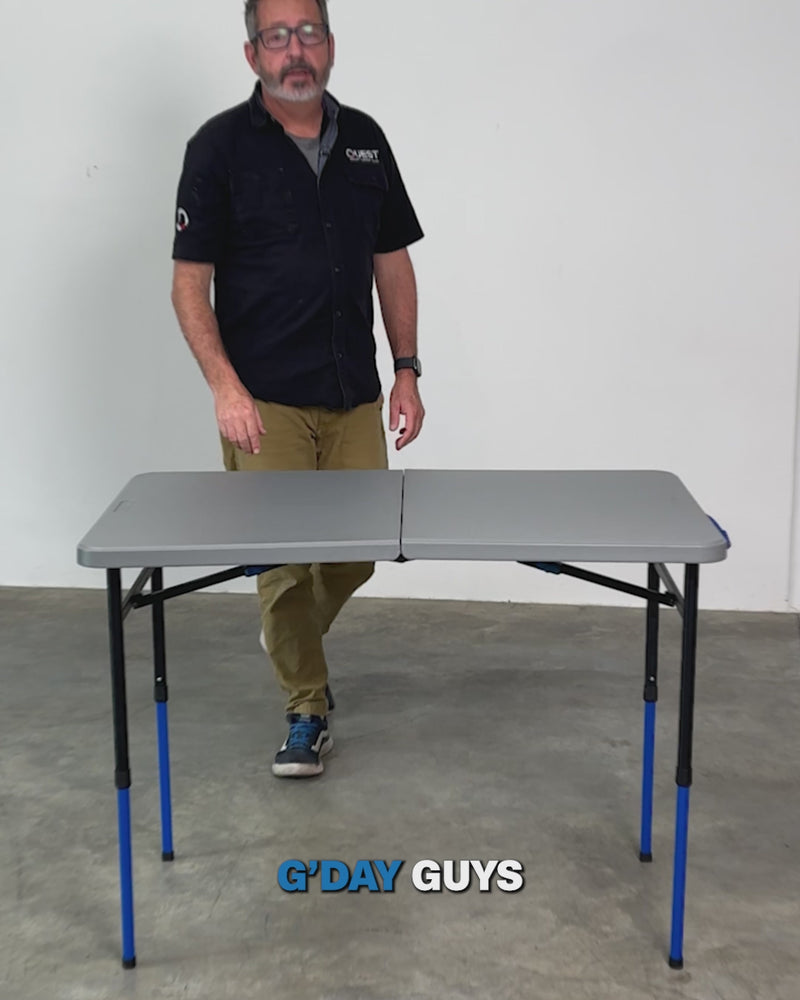 Load and play video in Gallery viewer, Quest Outdoors Handy folding Table 100
