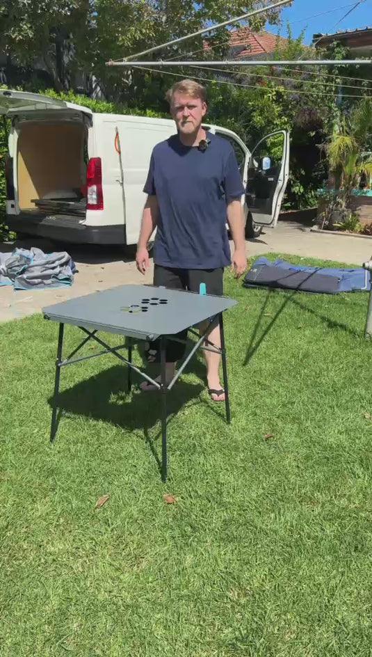 Vapour 70 Square Slat Table